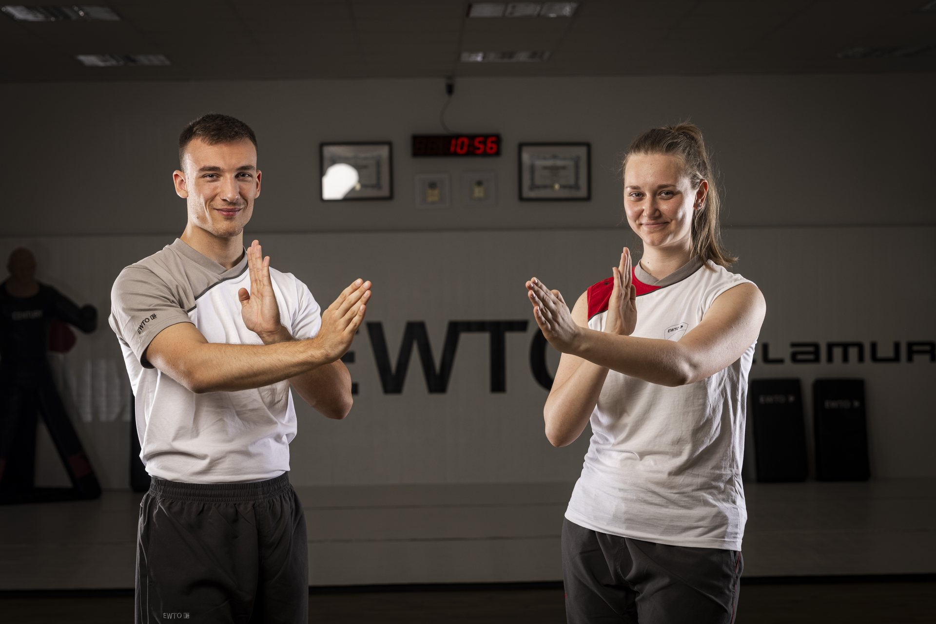 WingTsun Partnertraining in der Akademie Neuss-Holzheim